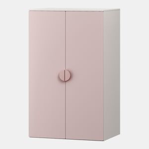 Armário de criança Sandnes com 2 portas 123x60x40 cm BrancoRosaen.casa