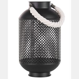 Lanterna CORON Metal 34 cm Preto