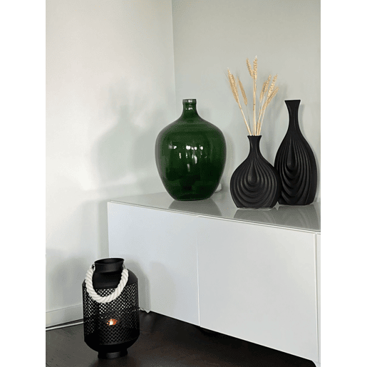Lanterna CORON Metal 34 cm Preto