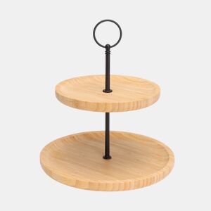 Suporte para alimentos de 2 andares - ideal para servir e apresentar pratos