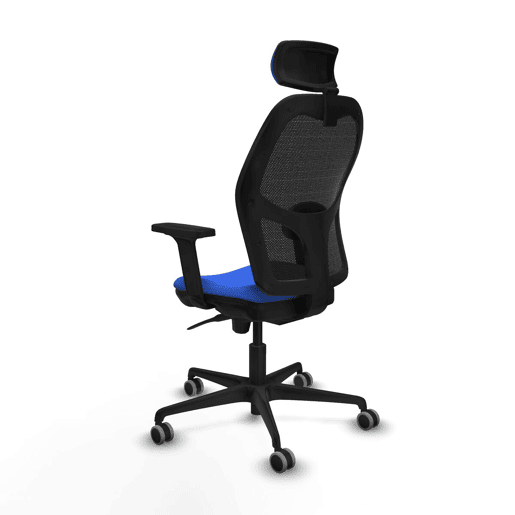 Cadeira de escritório com apoio para a cabeça Jorquera Piqueras y Crespo 2D036G2 Azul