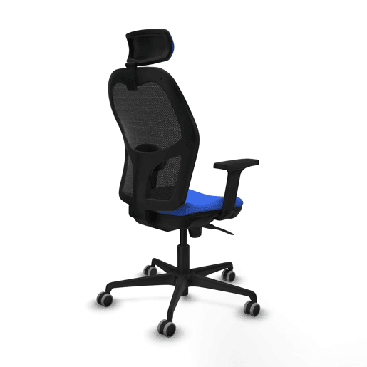 Cadeira de escritório com apoio para a cabeça Jorquera Piqueras y Crespo 2D036G2 Azul