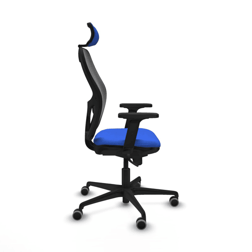 Cadeira de escritório com apoio para a cabeça Jorquera Piqueras y Crespo 2D036G2 Azul