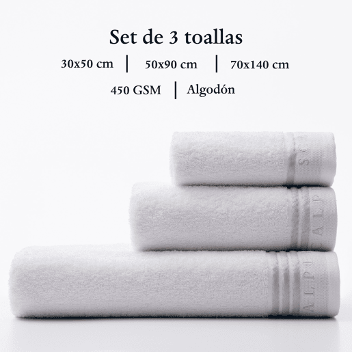 Conjunto de toalhas de banho Scalpers Home Conjunto de toalhas de banho Scalpers Home