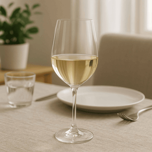 Conjunto de 4 Taças de Vinho Branco