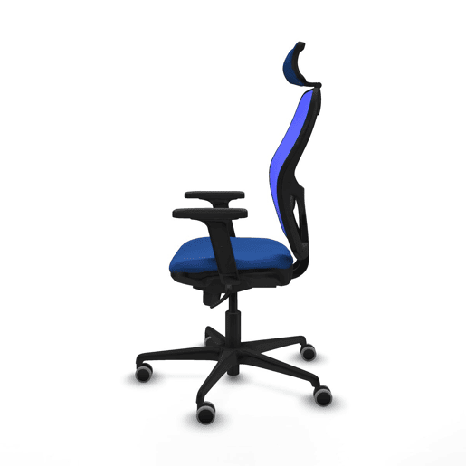 Cadeira de escritório com apoio para a cabeça Jorquera Piqueras y Crespo 2D036G2 Azul
