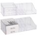 Organizador de maquillaje con cajones Organizador de maquillaje con cajones Transparente