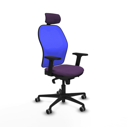Cadeira de Escritório Piqueras y Crespo 2D036G2 Roxo