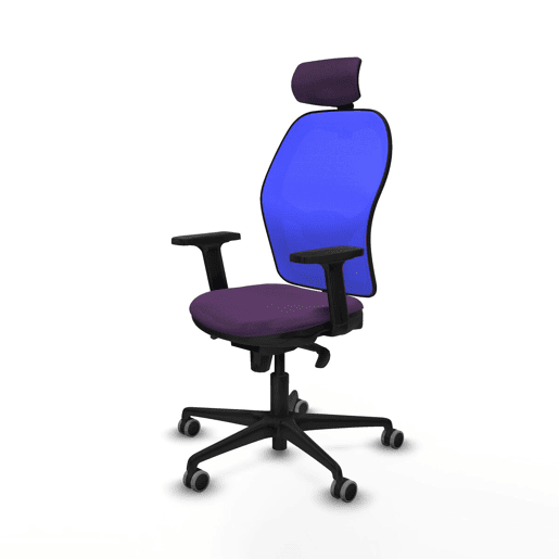 Cadeira de Escritório Piqueras y Crespo 2D036G2 Roxo