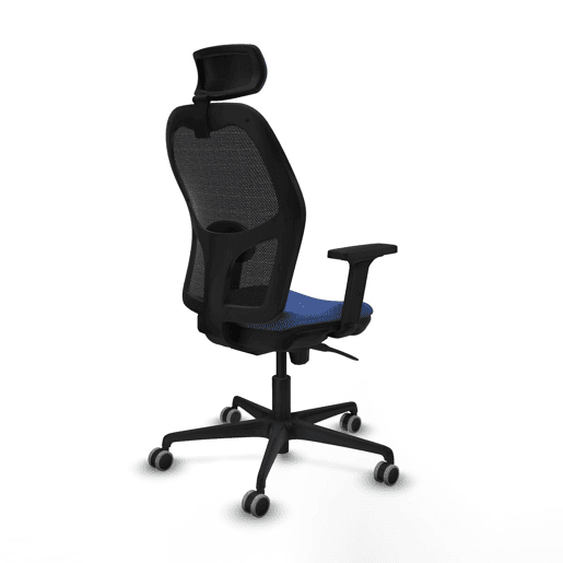 Cadeira de escritório com apoio para a cabeça Jorquera Piqueras y Crespo 2D036G2 Azul Marinho Cadeira de escritório com apoio para a cabeça Jorquera Piqueras y Crespo 2D036G2 Azul Marinho