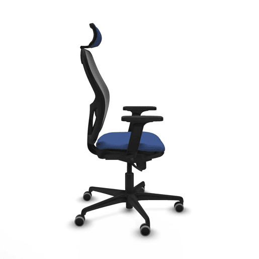 Cadeira de escritório com apoio para a cabeça Jorquera Piqueras y Crespo 2D036G2 Azul Marinho Cadeira de escritório com apoio para a cabeça Jorquera Piqueras y Crespo 2D036G2 Azul Marinho