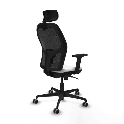 Cadeira de escritório com apoio para a cabeça Piqueras y Crespo 2D036G2 Branco