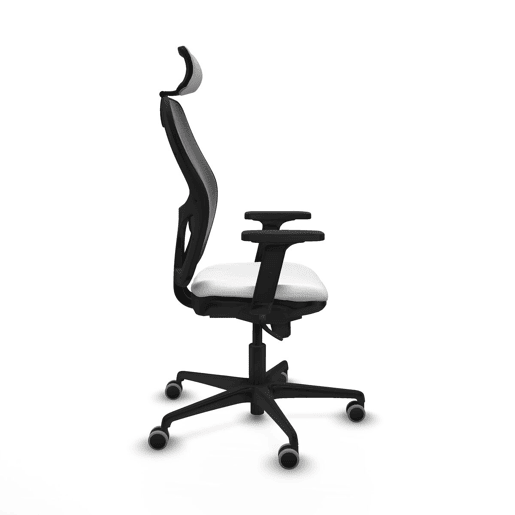 Cadeira de escritório com apoio para a cabeça Piqueras y Crespo 2D036G2 Branco
