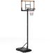 Canasta de Baloncesto PC, Acero SPORTNOW Canasta de Baloncesto PC, Acero SPORTNOW Negro