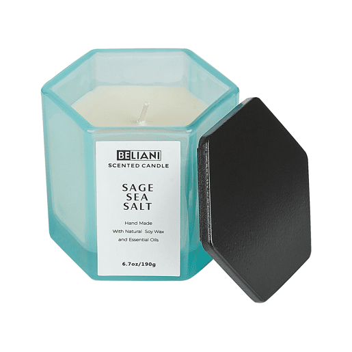 Vela Perfumada com Difusor de Fragrância CLASSY TINT Cera de soja Notas frescas
