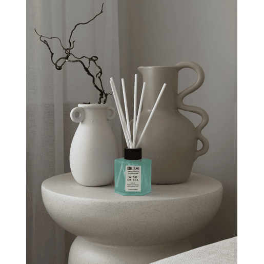 Vela Perfumada com Difusor de Fragrância CLASSY TINT Cera de soja Notas frescas