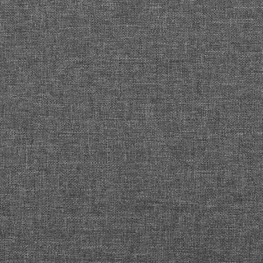 vidaXL Cabeceira de cama c abas tecido 203x16x7888cm cinzento-escuro