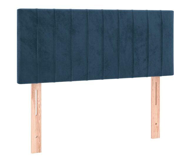 Vidaxl cabecero de terciopelo azul 100x5x78/88 cm