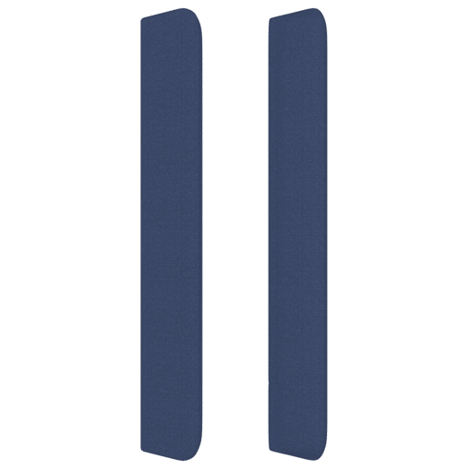 vidaXL Cabeceira de cama c abas tecido 163x16x118128 cm azul vidaXL Cabeceira de cama c abas tecido 163x16x118128 cm azul