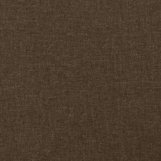 vidaXL Cabeceira de cama c abas tecido 93x16x7888 cm castanho-escuro
