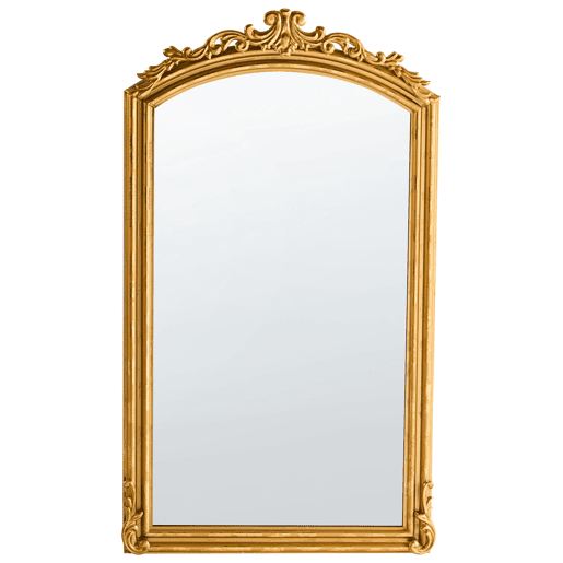Espelho GORGES 55 cm 96 cm Metal Dourado