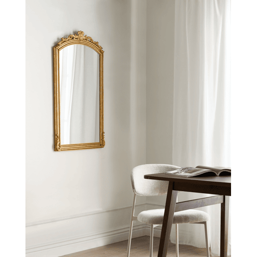 Espelho GORGES 55 cm 96 cm Metal Dourado