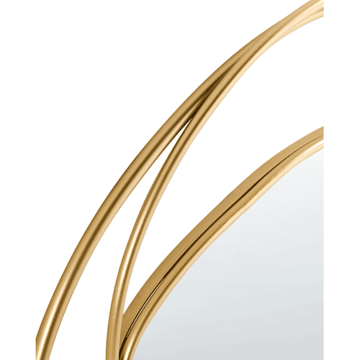 Espelho COURCY 50 cm 54 cm Metal Dourado