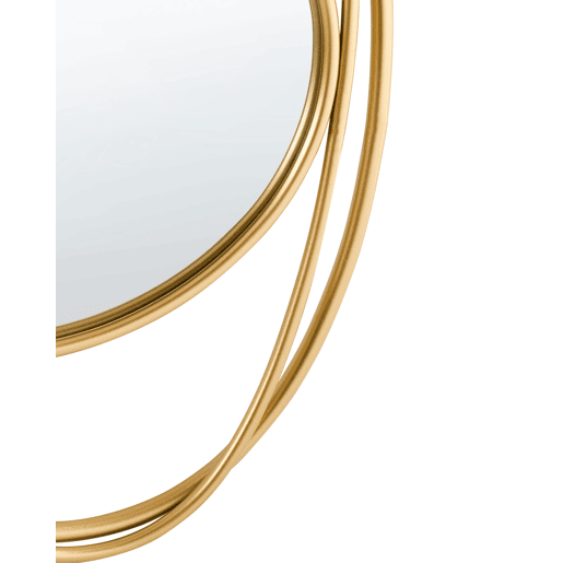 Espelho COURCY 50 cm 54 cm Metal Dourado