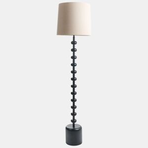 Candeeiro de pé KRIOS Metal Preto