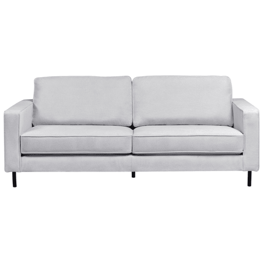 Conjunto de sala de estar SAVALEN Tecido Cinzento claro 4 lugares