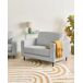 Beliani Sillón SAVALEN Beliani Sillón SAVALEN Crema