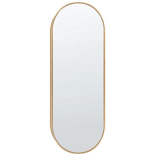 Espelho AZEVILLE 46 cm 122 cm Metal Dourado