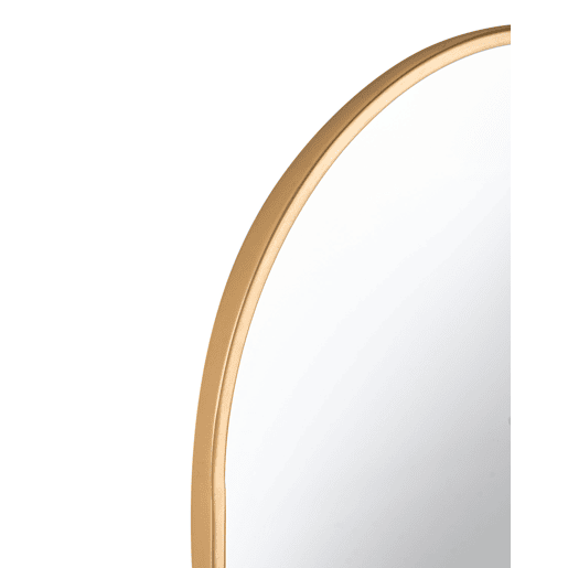Espelho AZEVILLE 46 cm 122 cm Metal Dourado