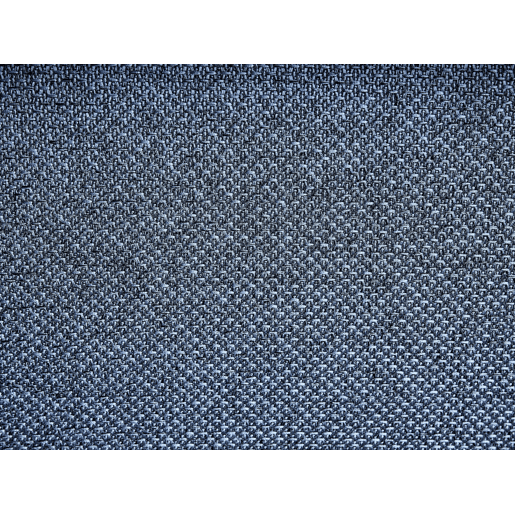 Sofá VORGOD Tecido Azul escuro 3 lugares
