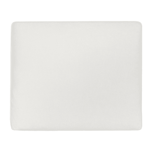 Sofá SAVALEN Tecido Branco creme 3 lugares