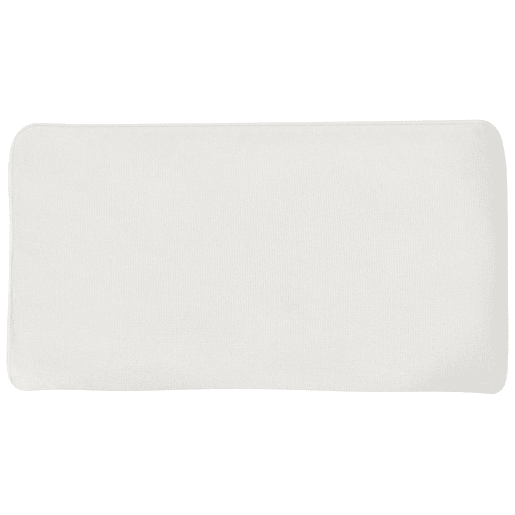 Sofá SAVALEN Tecido Branco creme 3 lugares