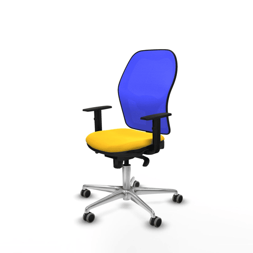 Cadeira de Escritório Jorquera Piqueras y Crespo 1D086G0 Amarelo