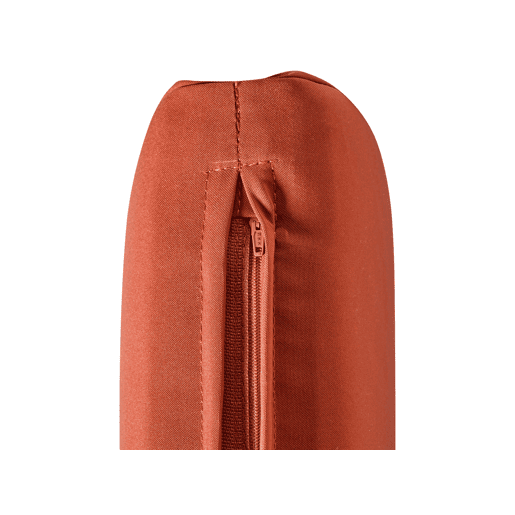 Conjunto de refeições de jardim 6 lugares JAVA PREMIUM Madeira de acácia Vermelho