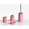 Conjunto de 4 acessórios para a casa de banho SUCHES Rosa