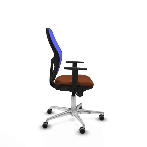 Cadeira de Escritório Piqueras y Crespo 1D086G0 Azul Castanho