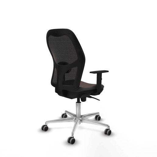 Cadeira de Escritório Piqueras y Crespo 1D086G0 Preto Catanho escuro