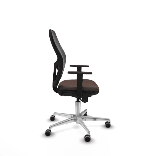 Cadeira de Escritório Piqueras y Crespo 1D086G0 Preto Catanho escuro