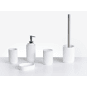 Conjunto de 5 acessórios para a casa de banho HUARMEY Branco