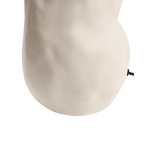 Candeeiro de pé SELB Cerâmica Creme claro