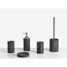 Conjunto de 5 acessórios para a casa de banho SEPAHUA Preto