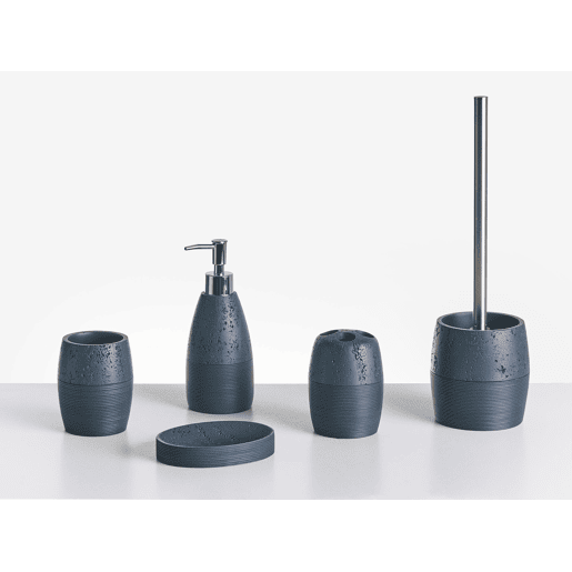 Conjunto de 5 acessórios para a casa de banho YARAPA Azul escuro
