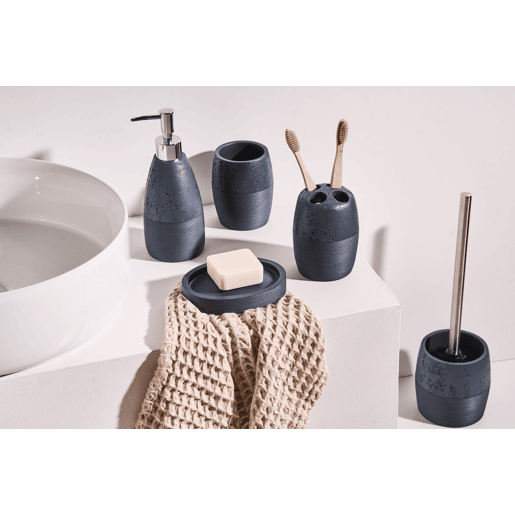 Conjunto de 5 acessórios para a casa de banho YARAPA Azul escuro