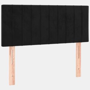 vidaXL Cabeceira de cama veludo 90x5x7888 cm preto
