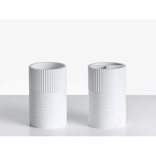 Conjunto de 5 acessórios para a casa de banho SEPAHUA Branco