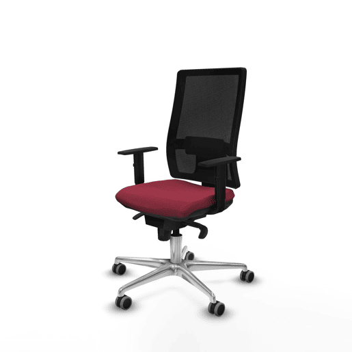 Cadeira de Escritório Piqueras y Crespo 1D086G0 Grená